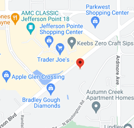 A map of the location of our office building